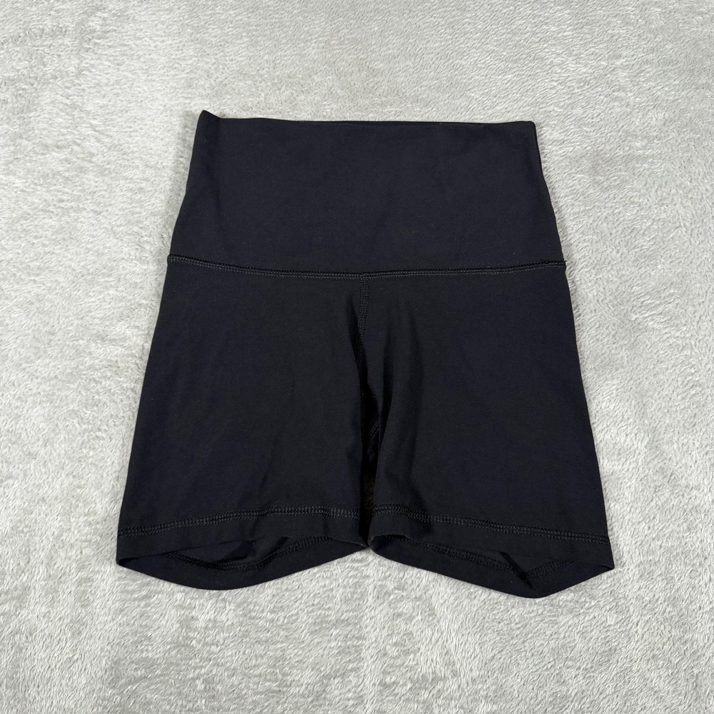 TNA TnAction Shorts Womens XS Black High Rise Bike Biker Yoga Athletic Workout